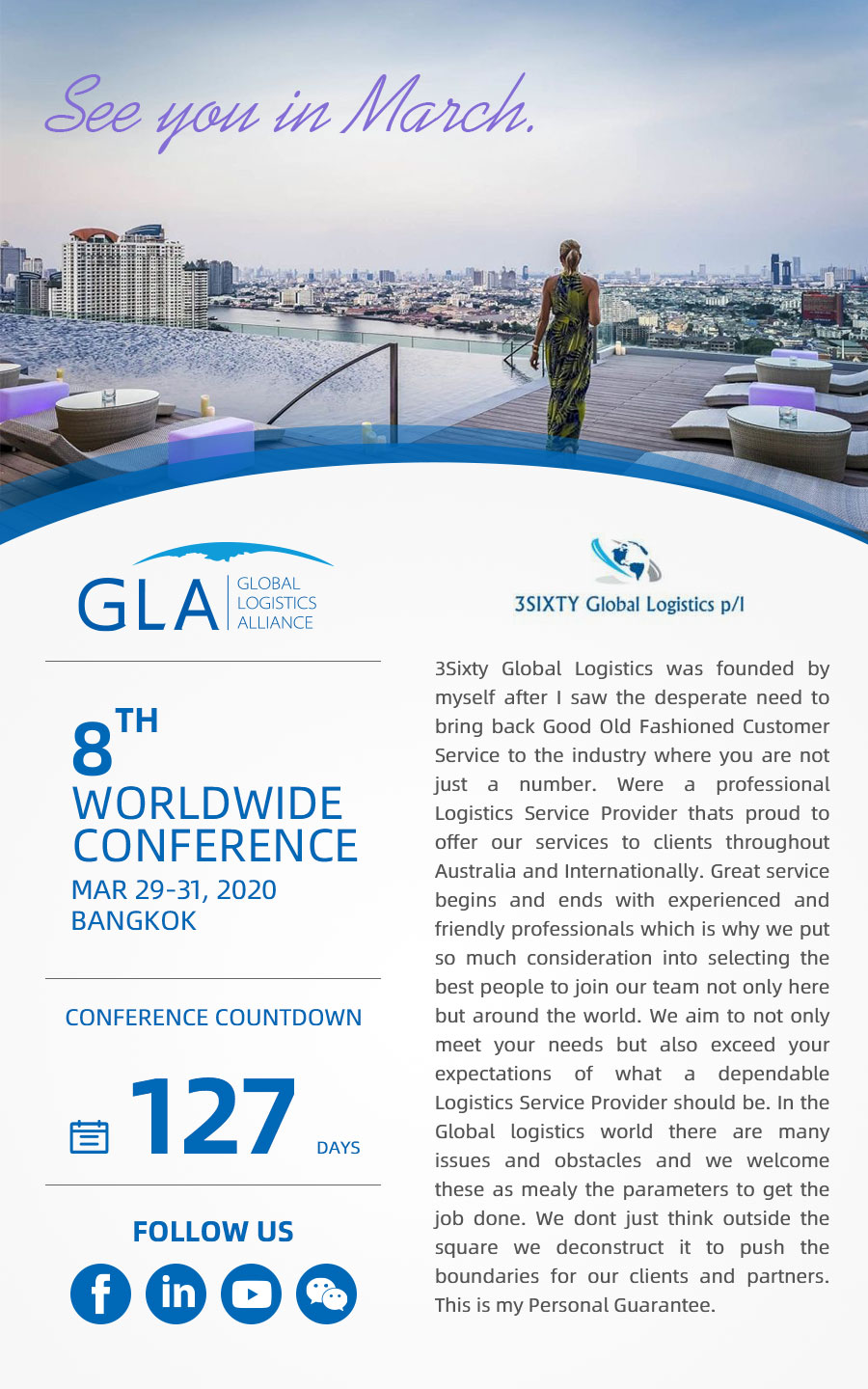 GLA New Membership — 3Sixty Global Logistics